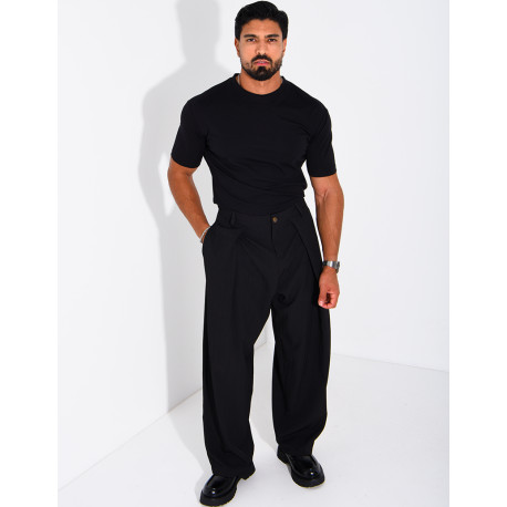 Pantalon Homme coupe large