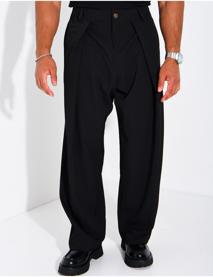 Pantalon Homme coupe large