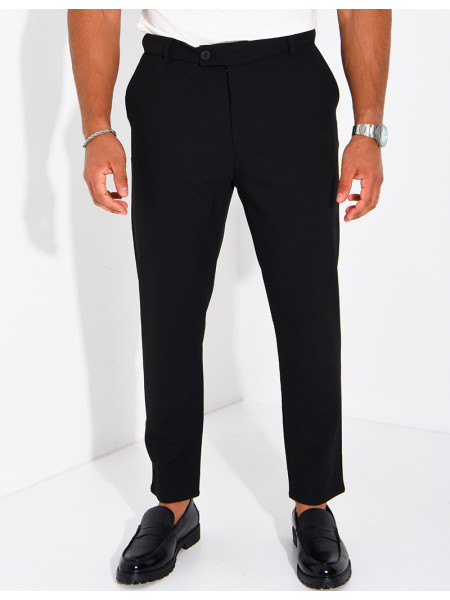 Straight-leg dress pants