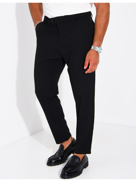 Straight-leg dress pants