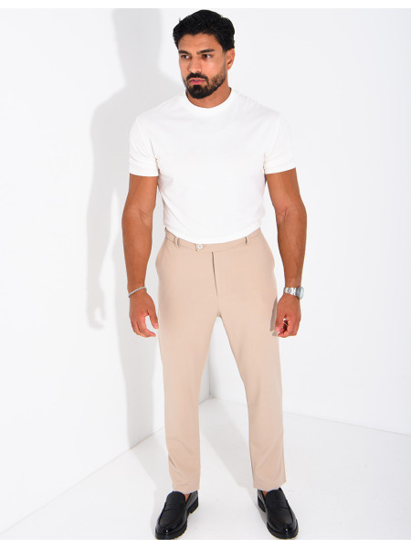 Pantalon habillé coupe droite