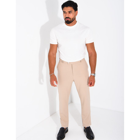 Pantalon habillé coupe droite
