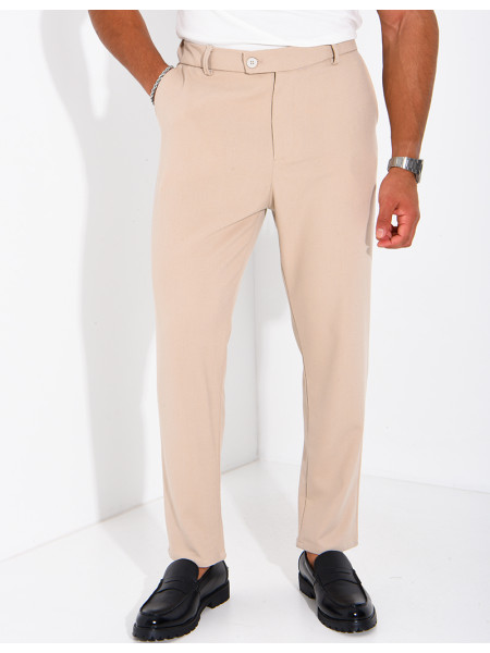 Pantalon habillé coupe droite