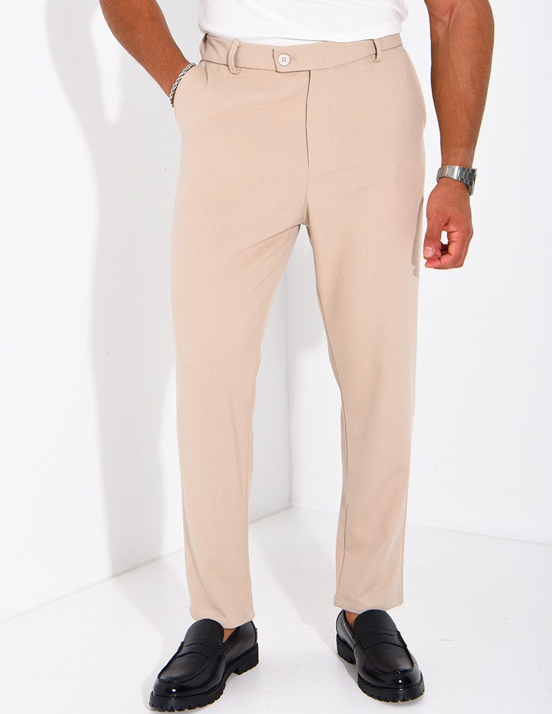 Pantalon habillé coupe droite