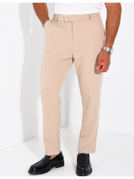 Pantalon habillé coupe droite