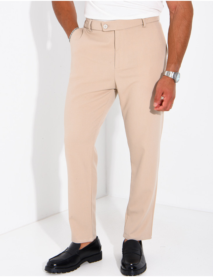 Pantalon habillé coupe droite