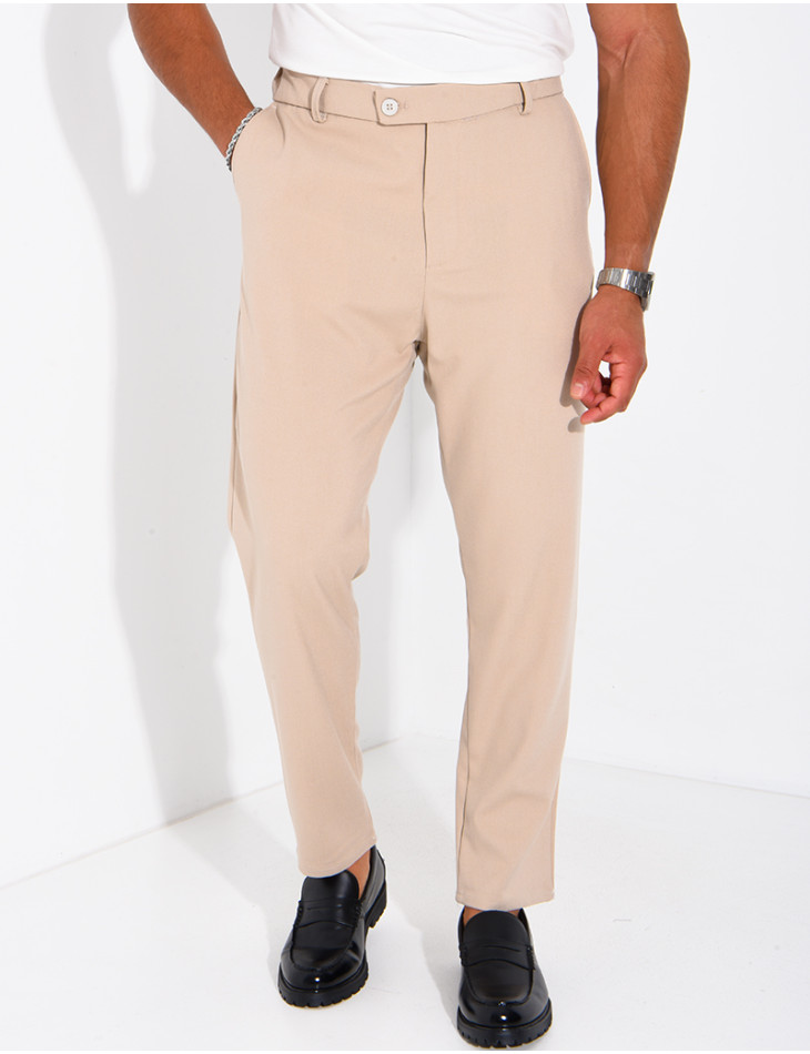 Pantalon habillé coupe droite