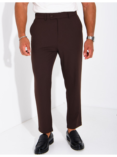 Pantalon habillé coupe droite