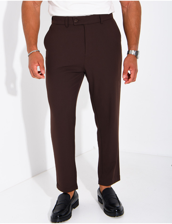 Pantalon habillé coupe droite