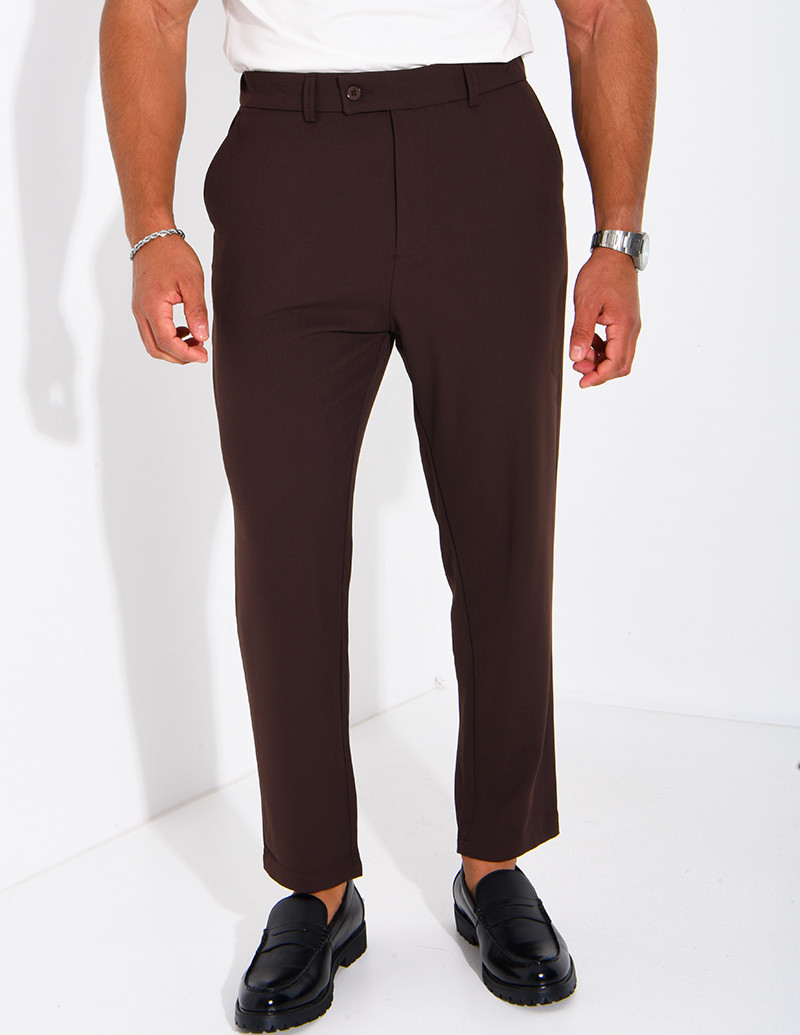 Pantalon habillé coupe droite