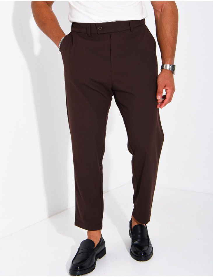 Pantalon habillé coupe droite