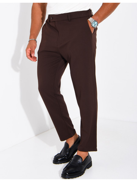 Pantalon habillé coupe droite