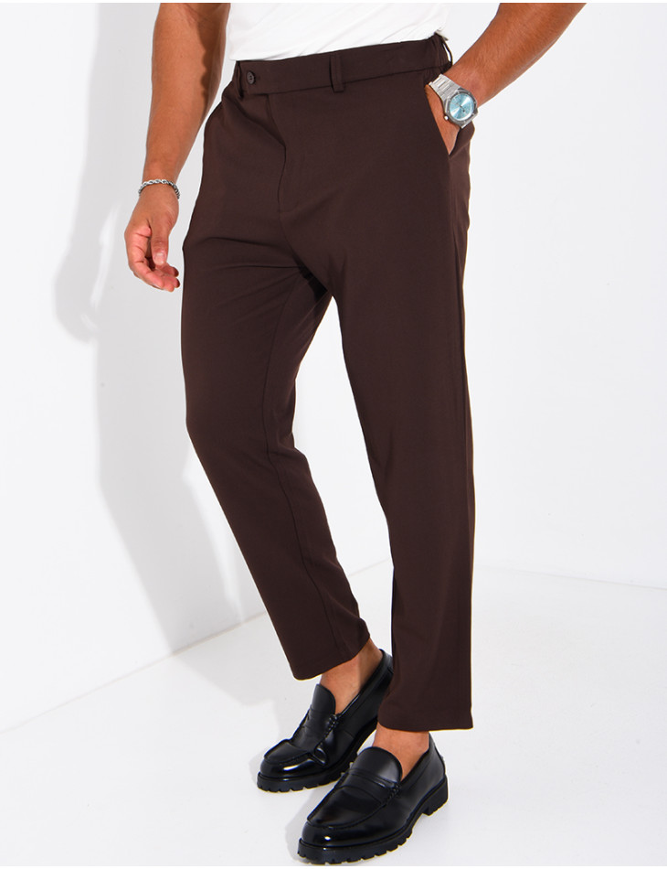 Pantalon habillé coupe droite