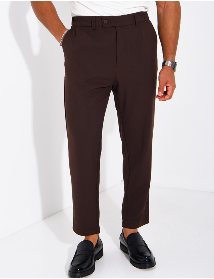 Pantalon habillé coupe droite
