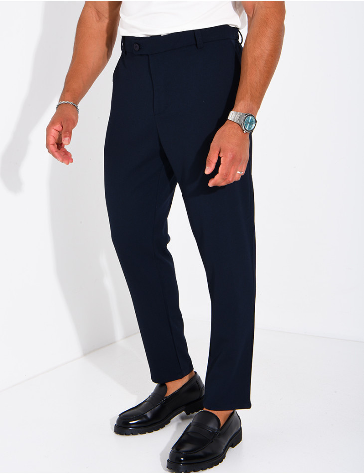 Pantalon habillé coupe droite