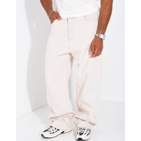 Jeans denim uni homme
