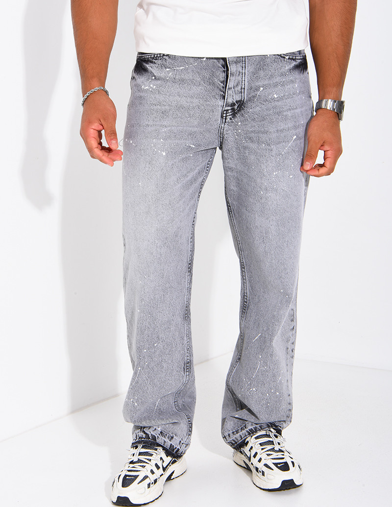 Verwaschene Jeans mit...
