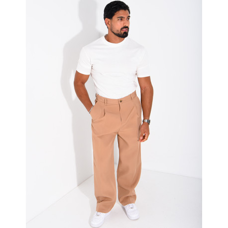 Pantalon homme large