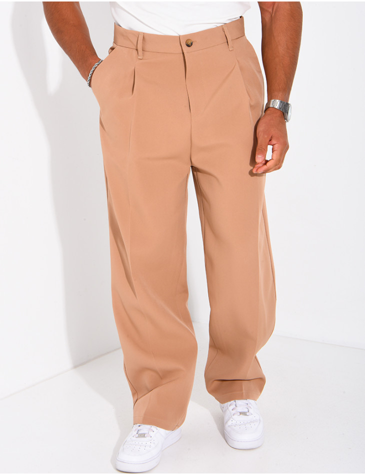 Pantalon homme large