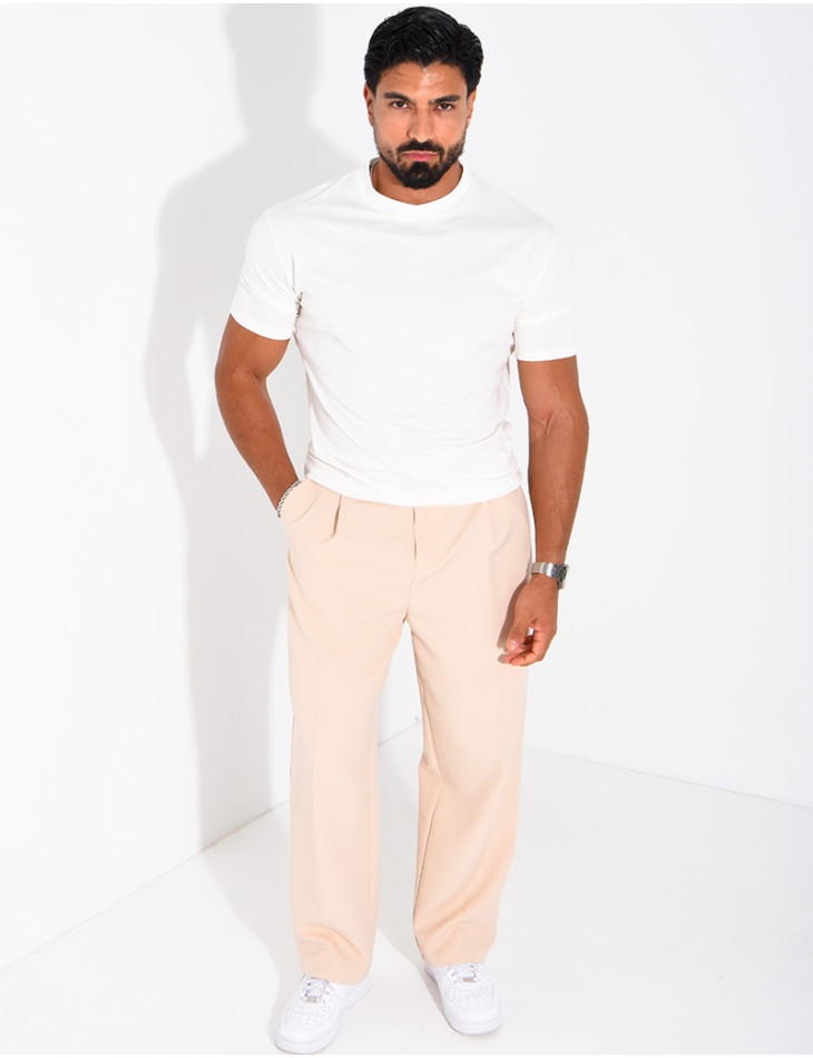 Pantalon homme large