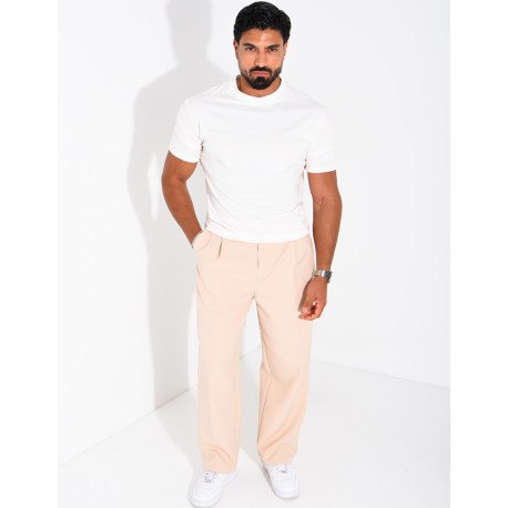 Pantalon homme large