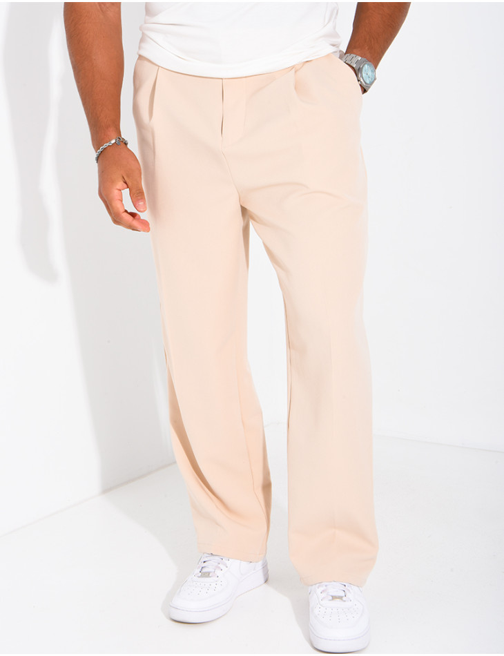 Pantalon homme large