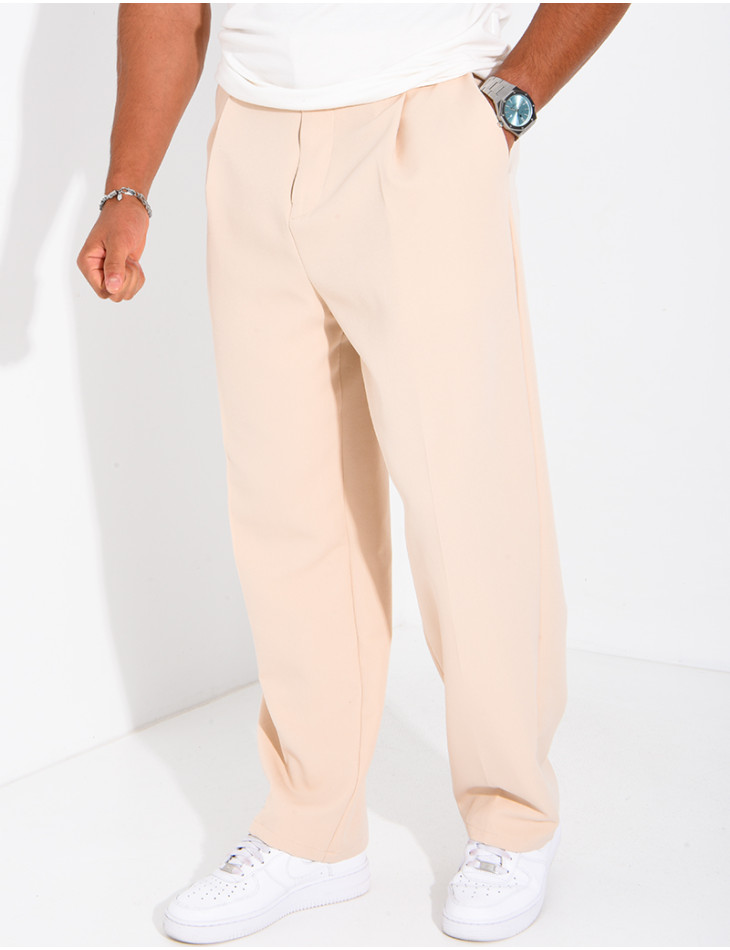 Pantalon homme large