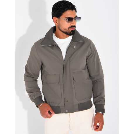 Veste à poches