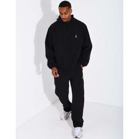 Jogging-Set aus Hose und Kapuzenjacke mit Eiffelturm-Motiv