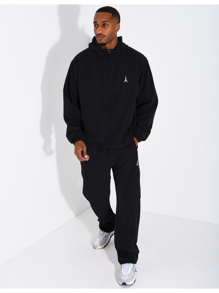 Jogging-Set aus Hose und Kapuzenjacke mit Eiffelturm-Motiv