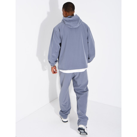 Jogging Set with Hooded Jacket and Pants Featuring the Eiffel Tower