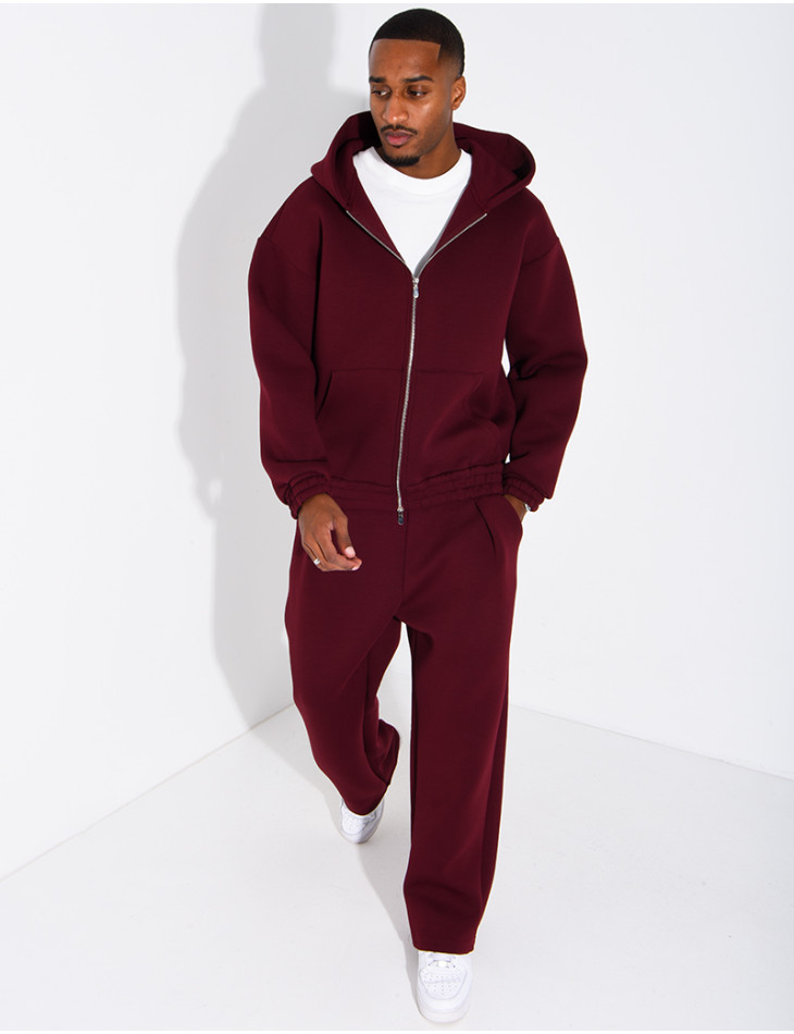 Ensemble pantalon et veste à capuche