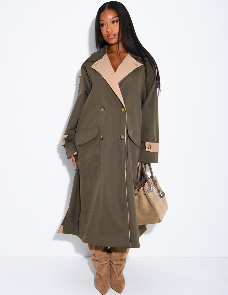 Trench long et oversize...