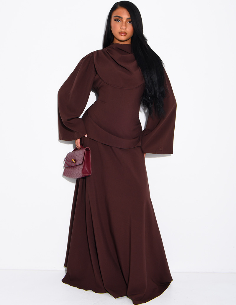 Ensemble jupe longue et top...
