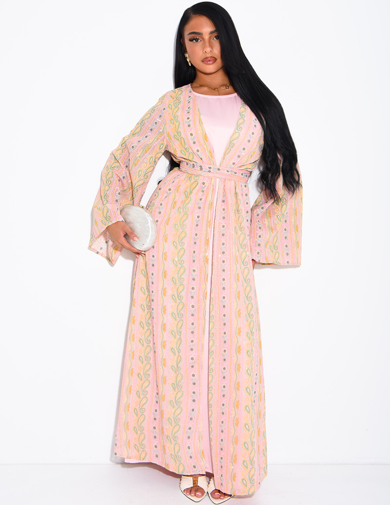 Ensemble robe sans manches...