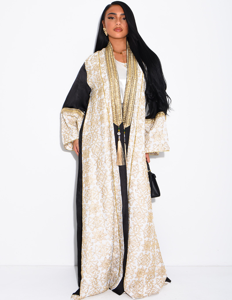 Abaya premium en satin...