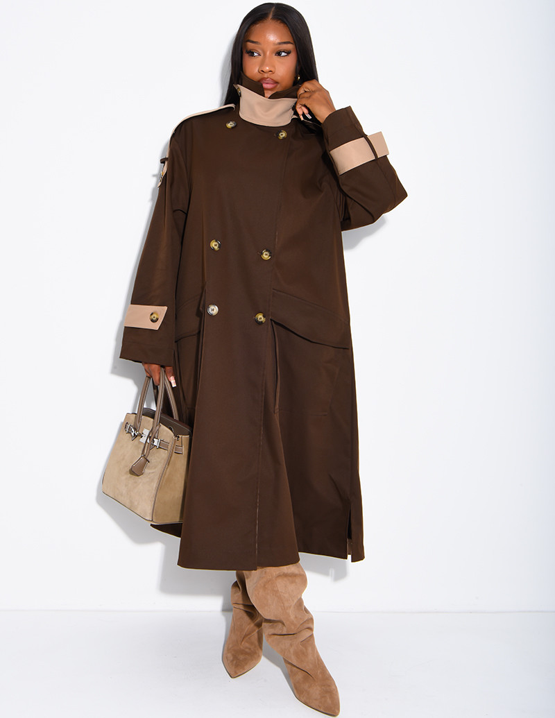 Trench long et oversize...
