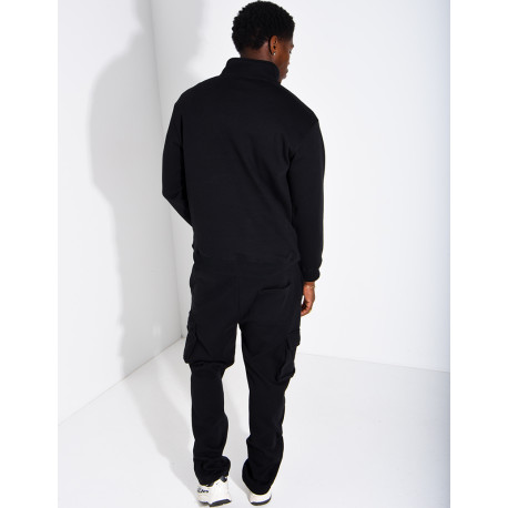 Ensemble pantalon à poches et pull à col zippé