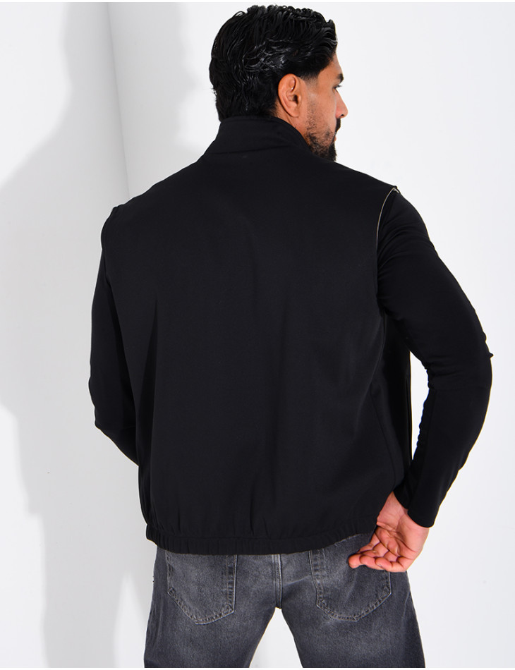 Veste sans manches réversible