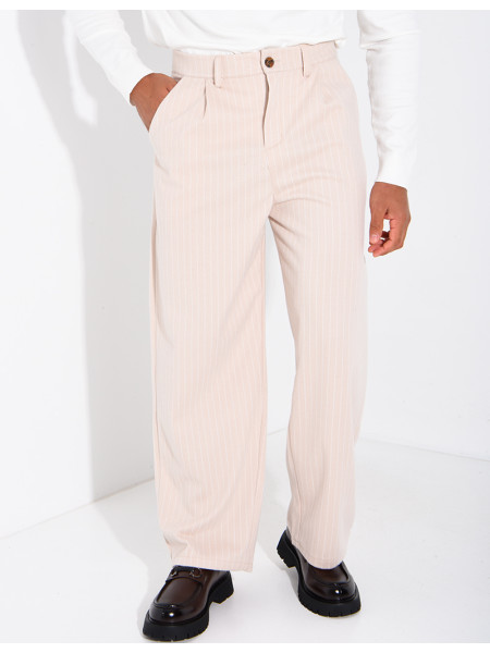 Pantalon à rayures