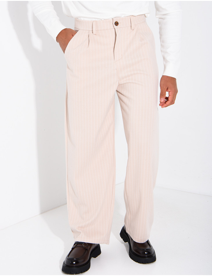 Pantalon à rayures