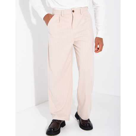 Pantalon à rayures