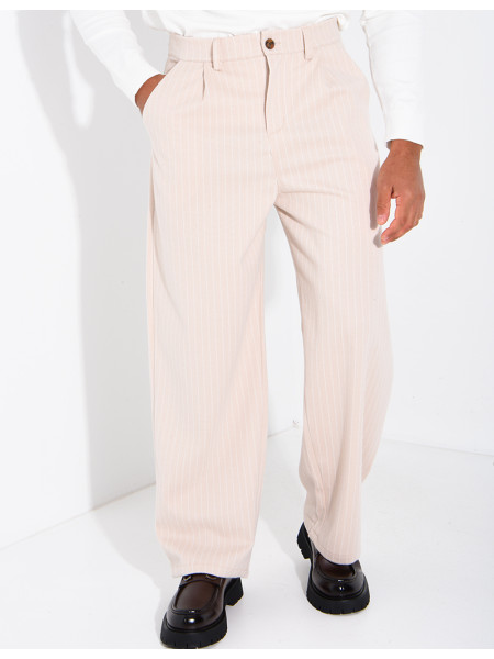 Pantalon à rayures