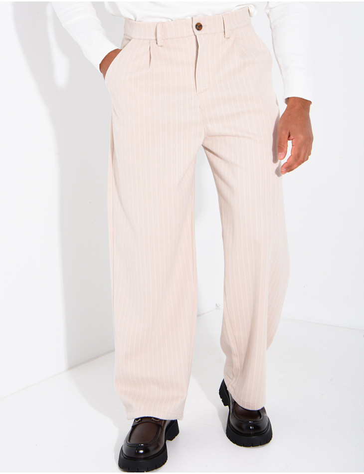 Pantalon à rayures