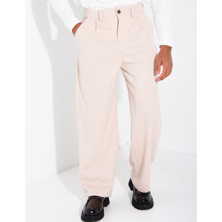 Pantalon à rayures