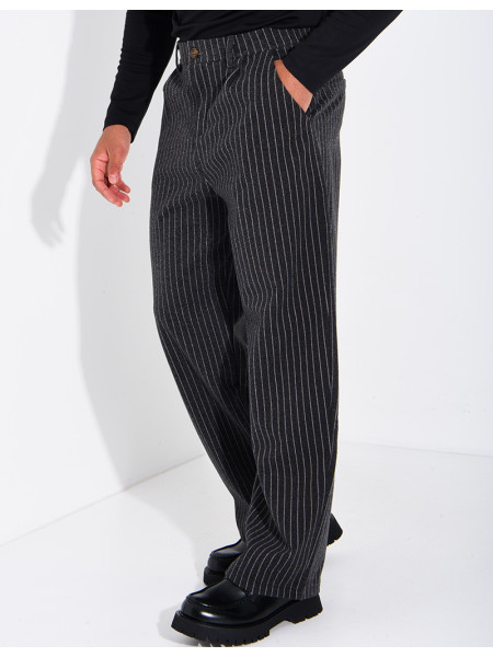 Pantalon à rayures