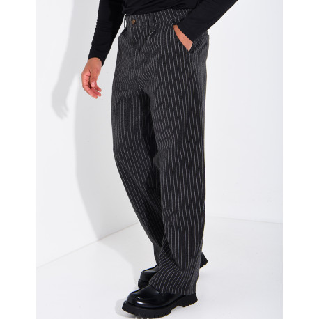 Pantalon à rayures