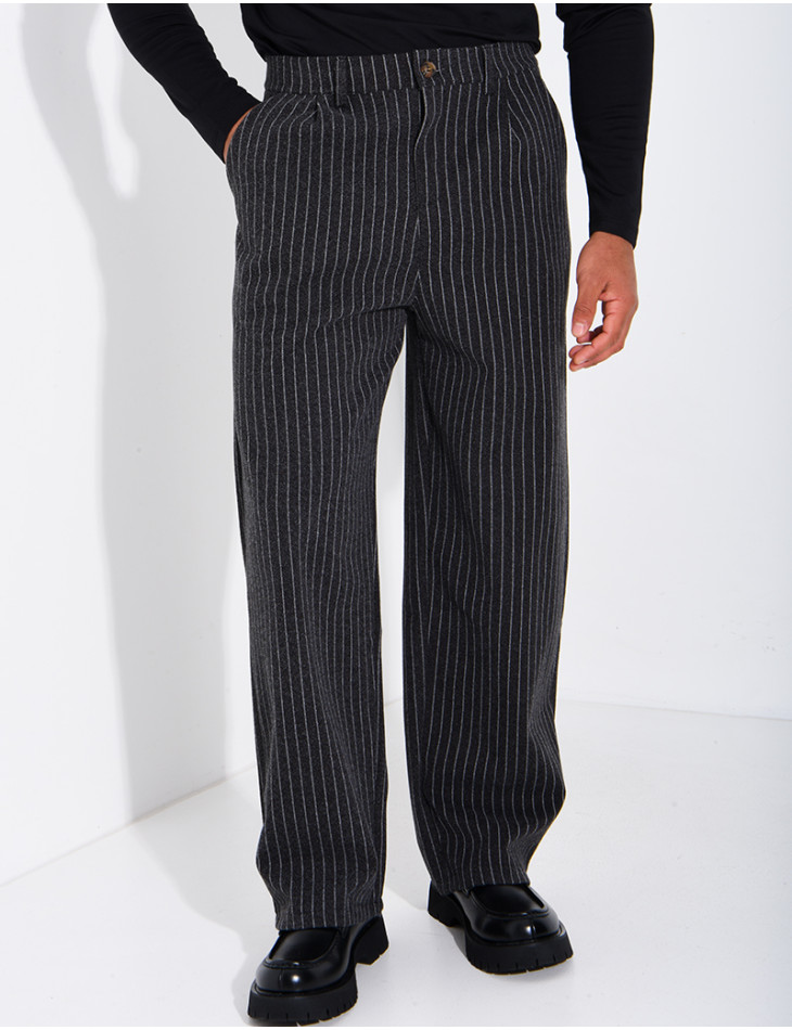 Pantalon à rayures