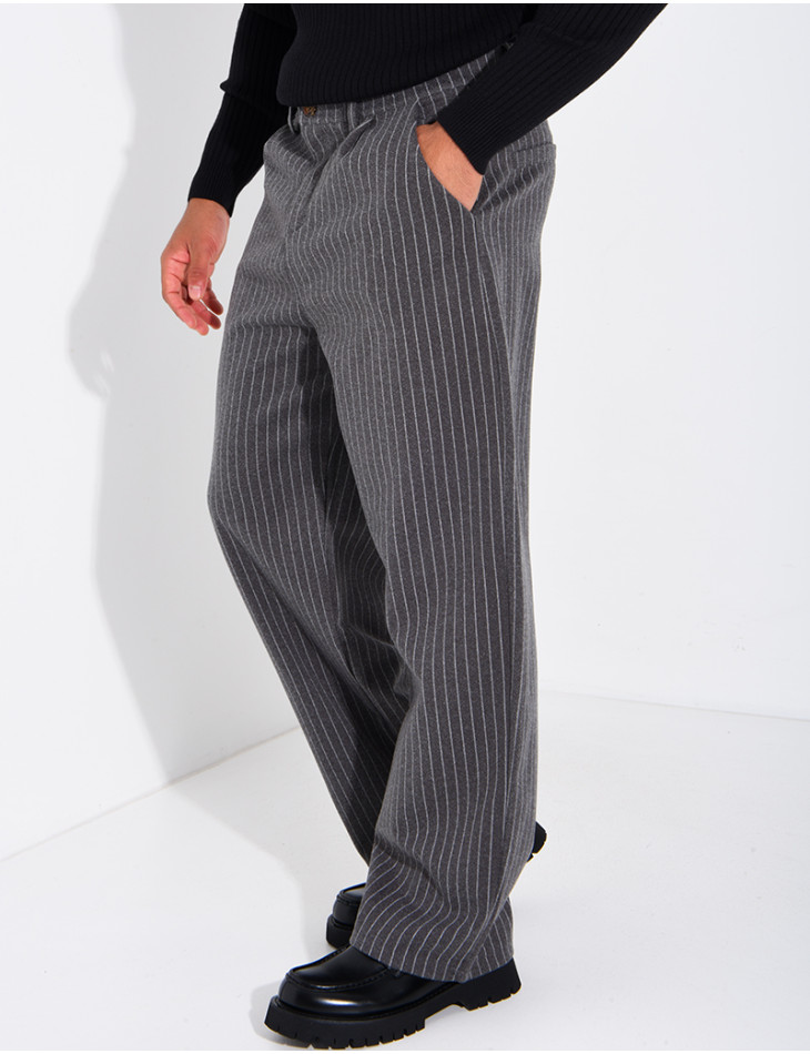 Pantalon à rayures