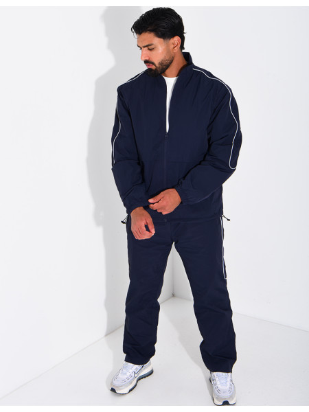 Ensemble de jogging pantalon et veste en tissus imperméable